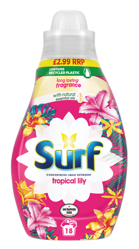 [C004652] Surf Liquid Tropical Lily & Ylang Ylang 18W PMP £2.99