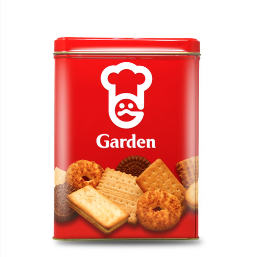 [ORR618] (tin)Garden Family Assorted Biscuits1340g